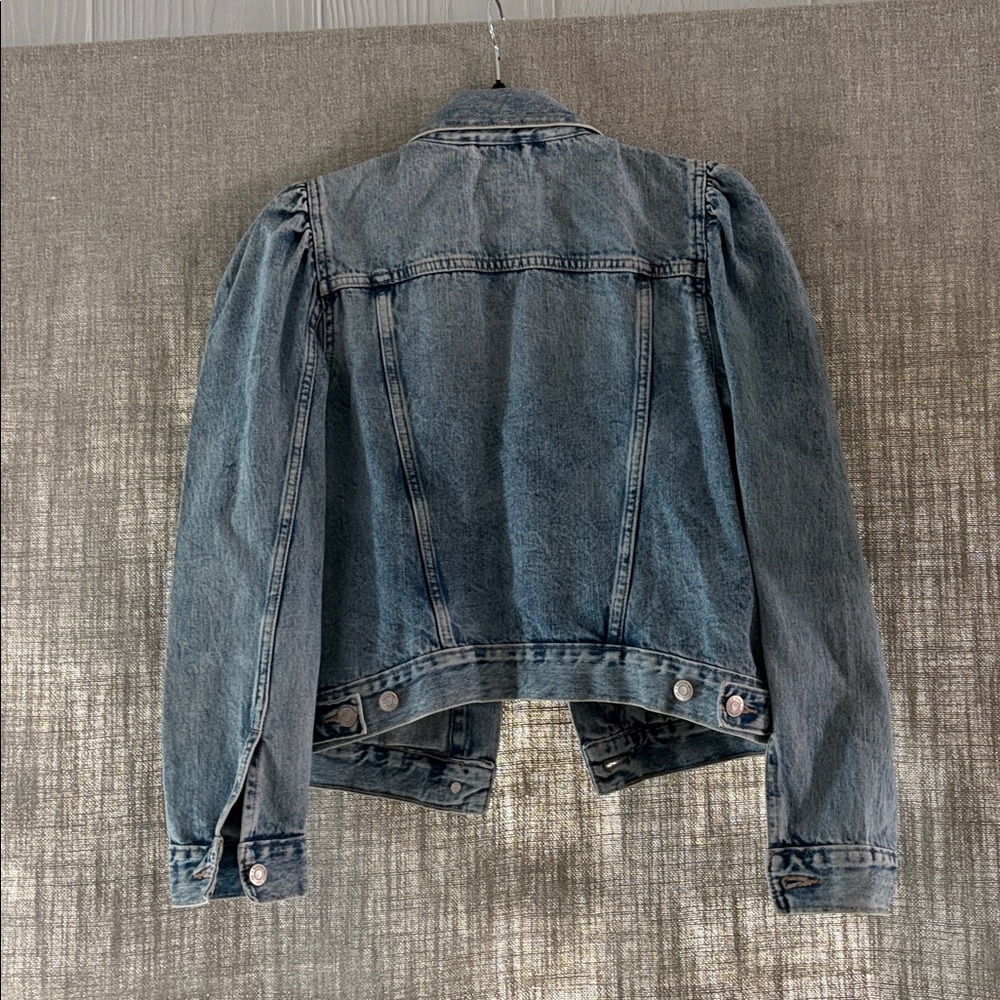 Darling Gap vintage style puff sleeve denim jacket - in mint condition! - Picture 4 of 5